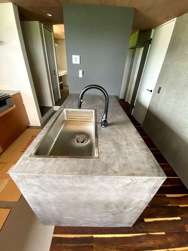 住宅シンク施工