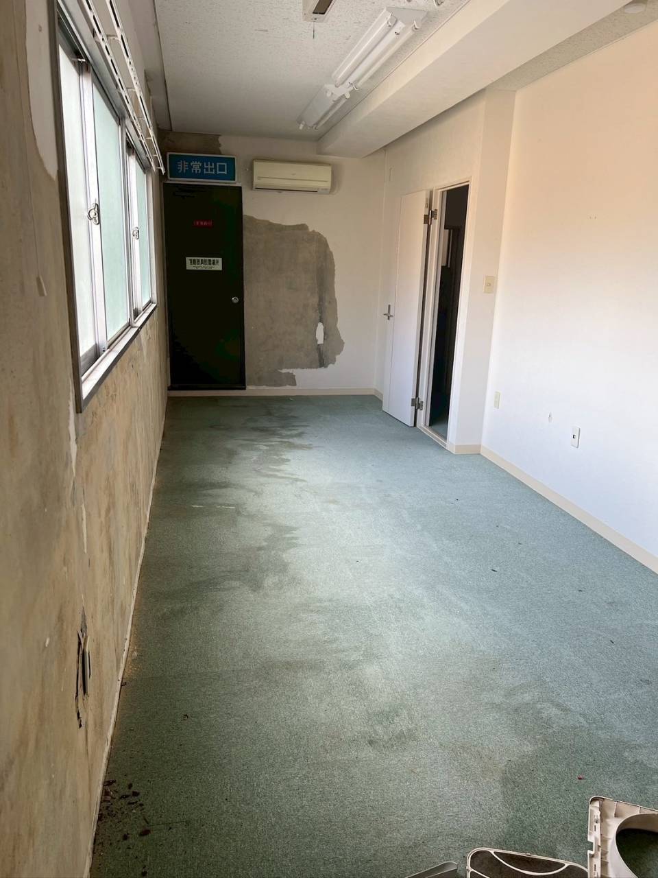廊下施工前